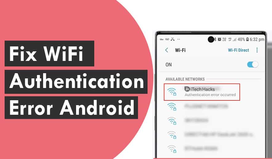 Best Ways To Fix Wi-Fi Authentication Problems on Android