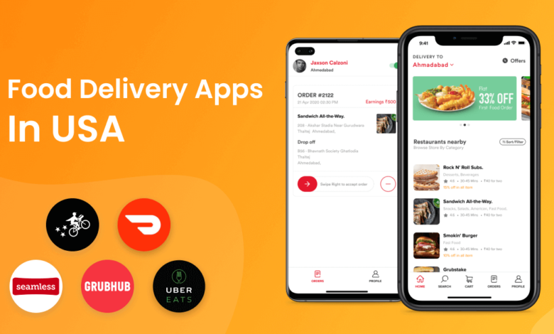 Most Popular Food Delivery Apps In the USA