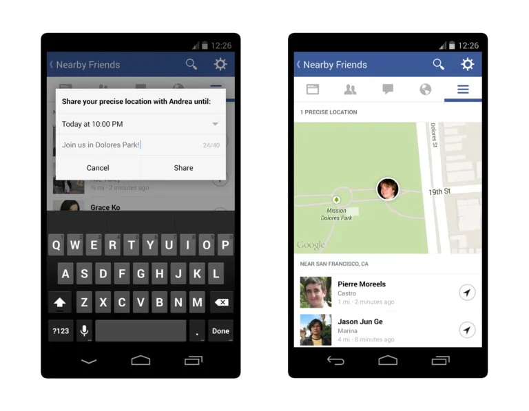 Facebook Shutting Down Its Nearby Friends Service