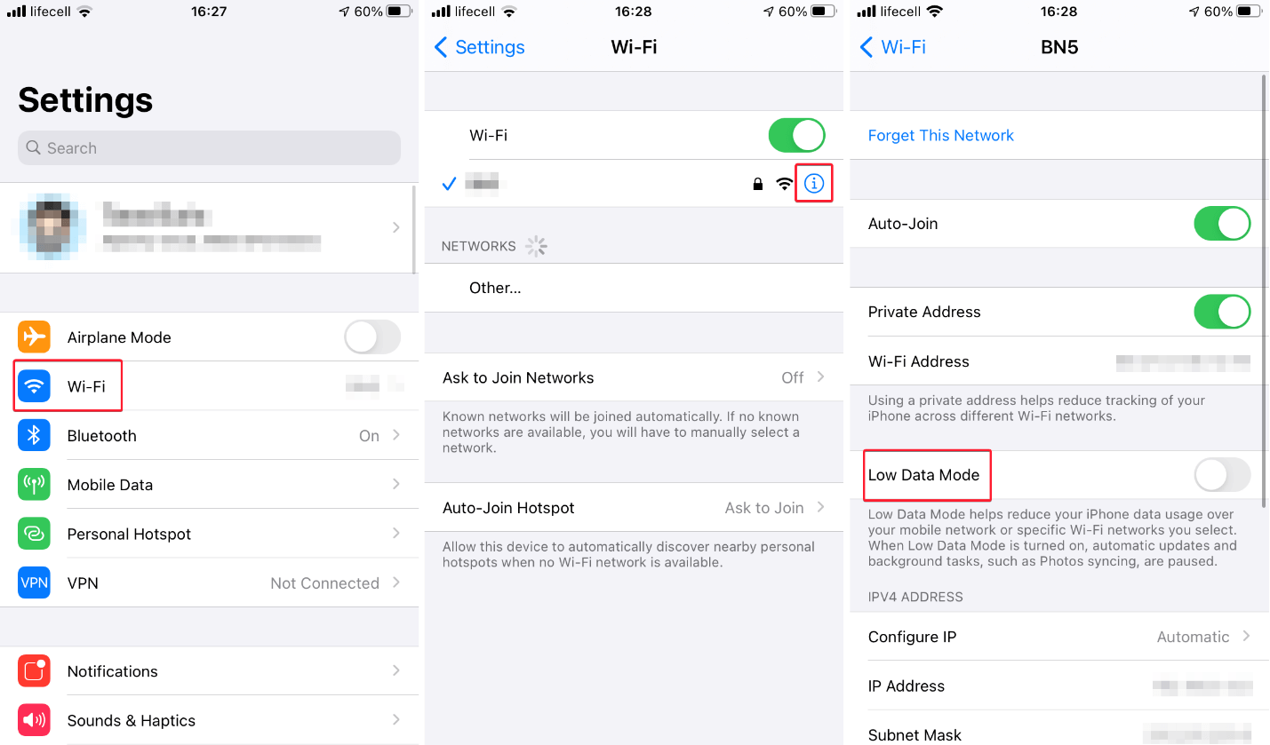 How To Switch Off Low Data Mode On iPhone