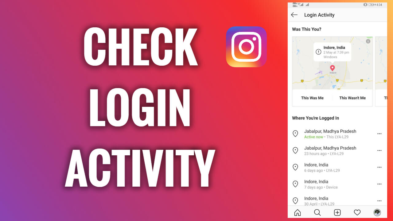 Easy Way To Check Instagram Login Activity How To Clear It