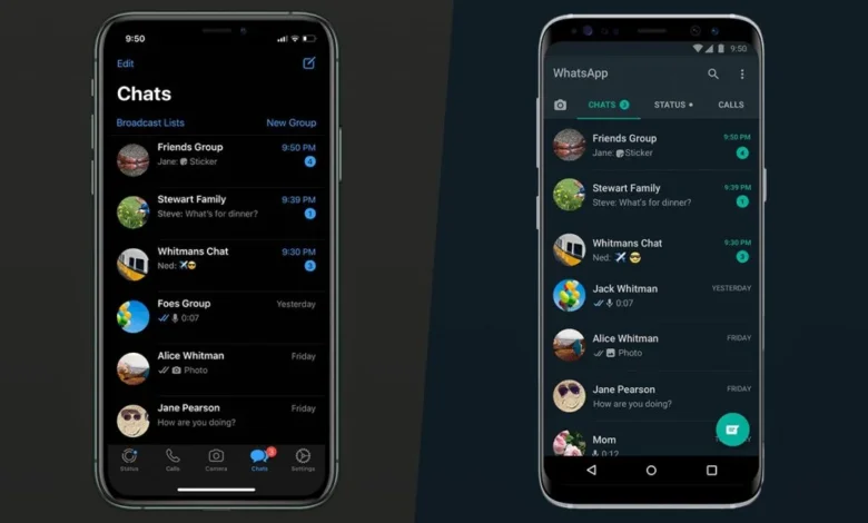 How to use WhatsApp in dark mode on iOS and Android