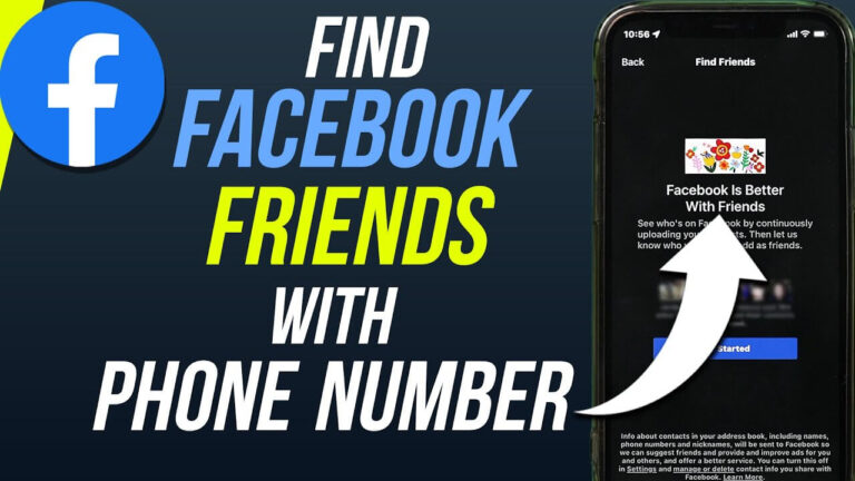 How to find someone's phone number on Facebook